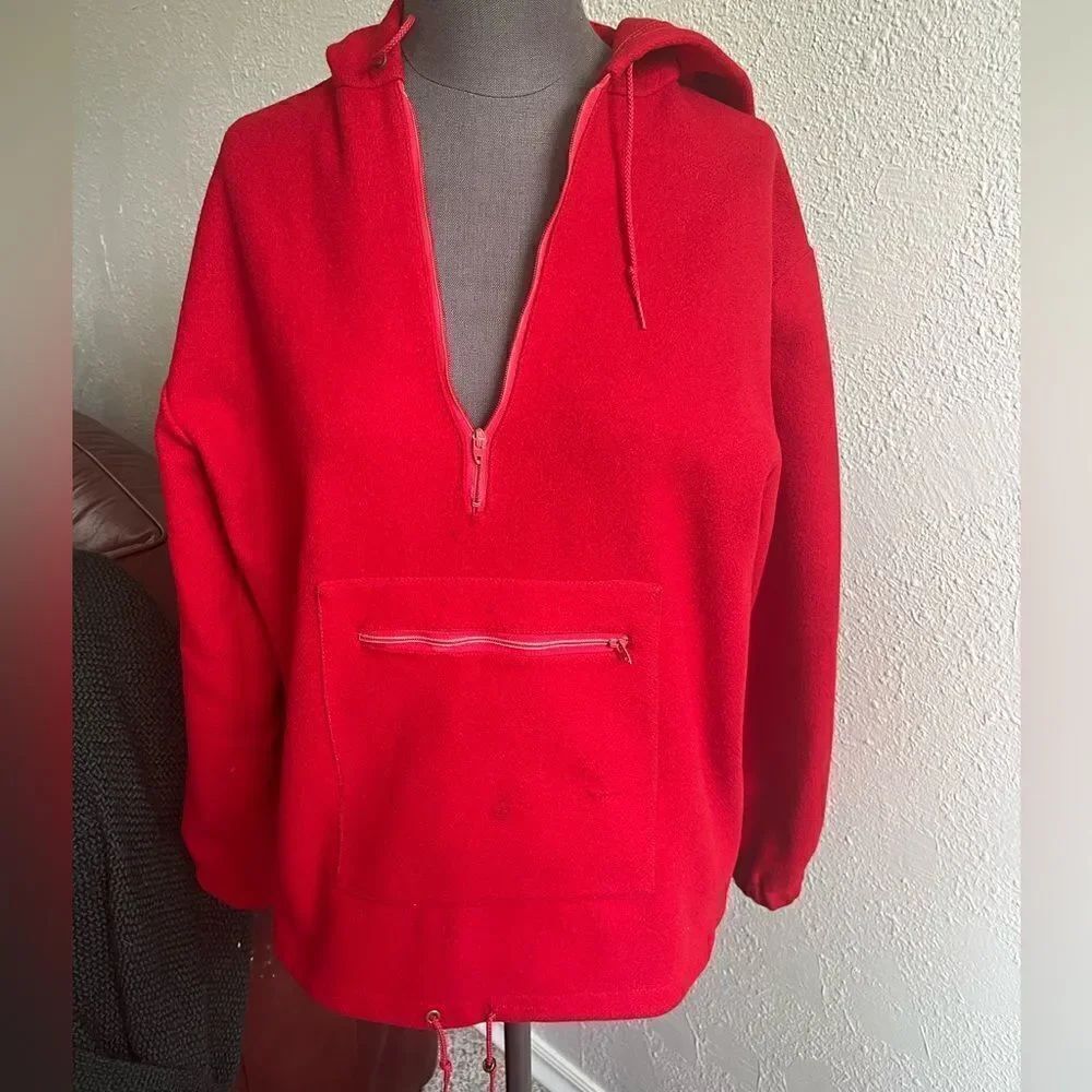 Vintage 1960’s 100% wool arrow quarter zip sweatshirt